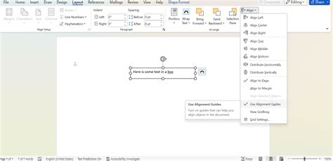 How to Add Alignment Line in Word 的图像结果