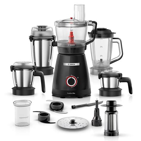 Bosch PureMixx Plus 800W Mixer Grinder MP8515A1KI | 5 Jars Food ...