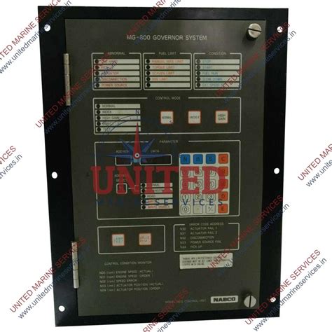 NABCO MG-800 GOVERNOR SYSTEM MODEL MCG CONTROL UNIT MG800 (USED ...