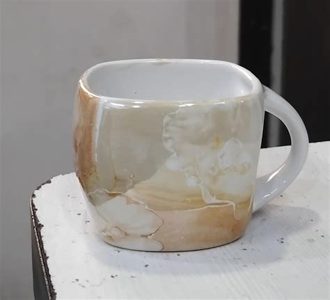 AM3018 Lotum Marble Square Shape Cup Coffee/Tea Cups 1 Pcs – Amd-Deodap