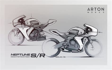 Triumph Trident 660 Cafe Racer Fairing Kit By Arton Works | Bolt-On Kit ...