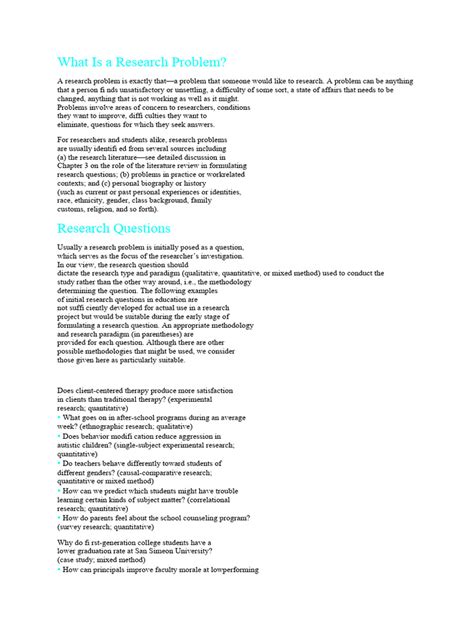 Define Research Problem 的图像结果