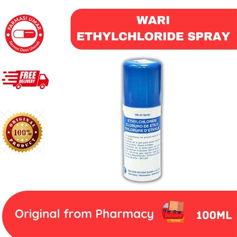 WARI Ethyl Chloride Spray 100ml (Pain Relief Spray) | Shopee Malaysia