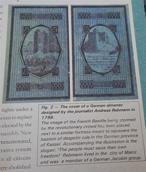 Figure 2: The cover of a German almanac designed by the journalist ...