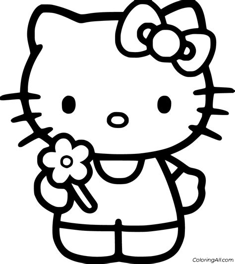 Free Printable Coloring Pages Of Hello Kitty