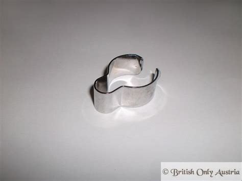 Triumph. Kabel Clip. f. 22mm. Lenker. Metallklemme chrom | BRITISH Only ...