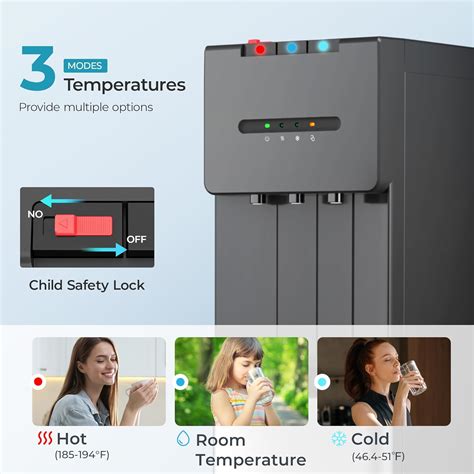 Euhomy Self-Cleaning Bottom Loading Water Dispenser, India | Ubuy