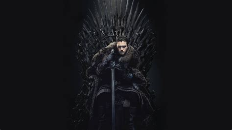 Jon Snow And Ghost Wallpaper