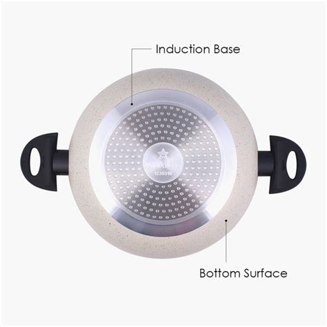 Buy WONDERCHEF Solid Warm White Wok with Lid - 26 cm from Wonderchef at ...