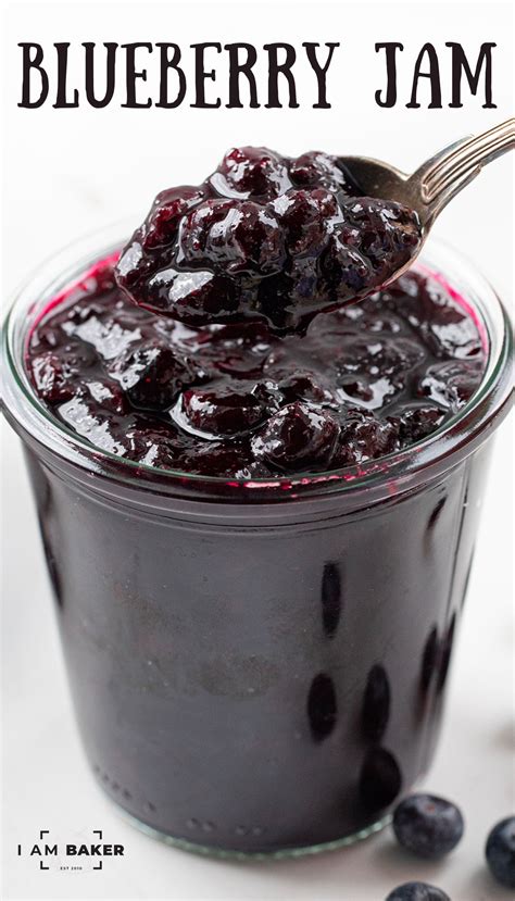 Blueberry Jam {No Pectin} | Recipe | Blueberry jam, Blueberry preserves ...