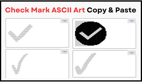 Image result for ASCII Check Mark