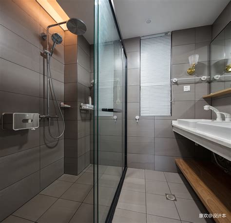日式风格浴室设计图 – 设计本装修效果图