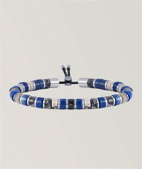 Pig & Hen Brontide Adjustable Beaded Bracelet | Jewellery & Cufflinks ...