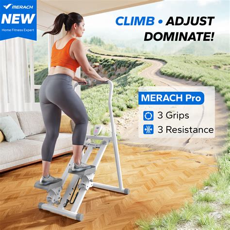 MERACH Upgraded Stair Stepper Exercise Machine India | Ubuy