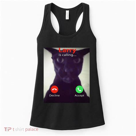 Evil Larry Cat Funny Cat Meme Lover .Png Womens Tank Top | TShirtPalace