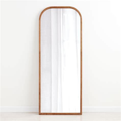 Arch Oak Floor Length Mirror at Linwood Morales blog