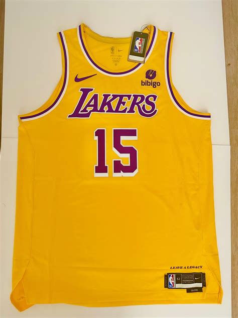 Charitybuzz: Austin Reaves Signed Official NBA Lakers Jersey