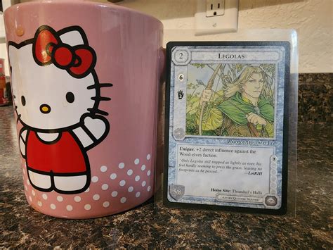 An old school Legolas to spice it up in here. : r/CoffeeAndACard