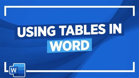 Image result for Word Tables Basic