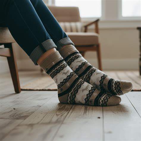 Buy Woolen New Reindeer Socks 5-Pack | Warm & Festive Comfort ...