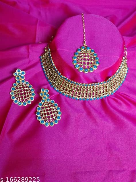 SAVITRI TRENDY JEWELLERY SET – Shefit