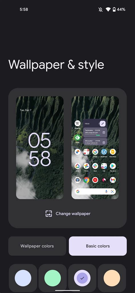 Android 12 Widgets 的图像结果