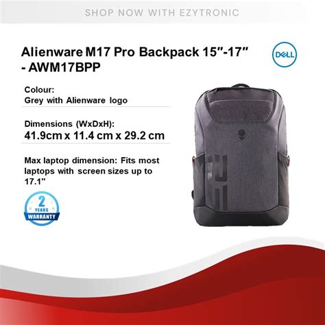 Image result for Alienware M17 Pro Backpack