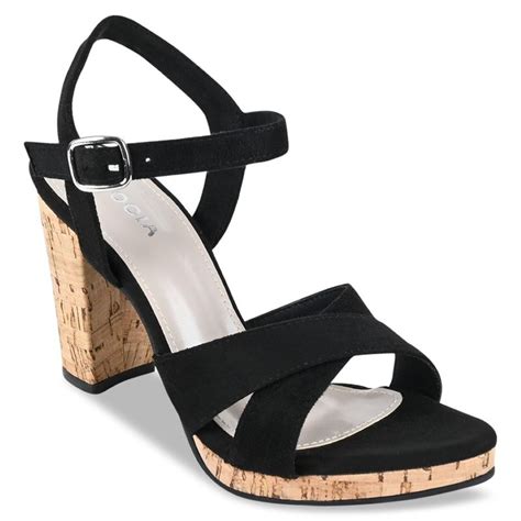 Buy ROCIA Regal By Black Women Solid High Block Heel Sandal Online
