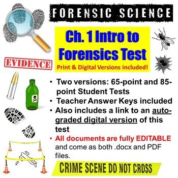 Image result for Forensic Science Test Questions