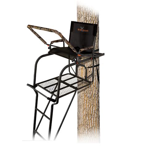 Big Game Hunter HD 1.5 Portable 1-Person Ladder Treestand with Tree ...
