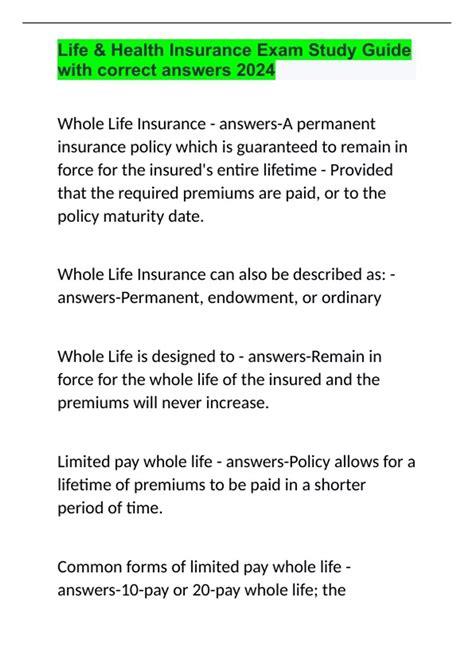 Life Insurance Study Session 的图像结果