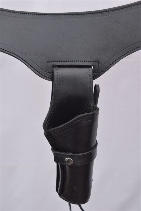 Buy Gun Holster & Belt Cowboy Western Style Rig .38/.357 Cal Single ...