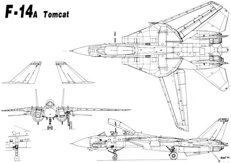 Grumman F-14 Tomcat | Blueprints, F14 tomcat, Us navy aircraft