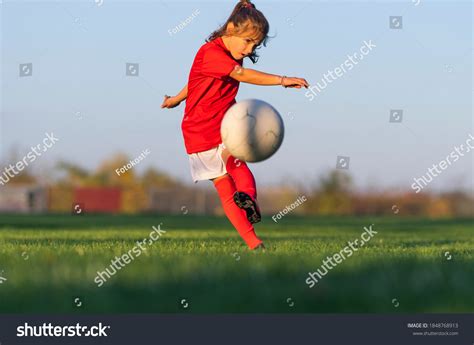 Kicking A Soccer Ball