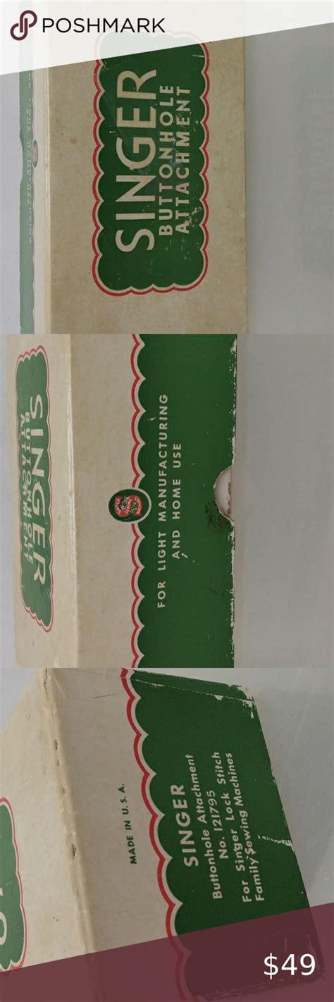 Image result for Buttonhole Attachment