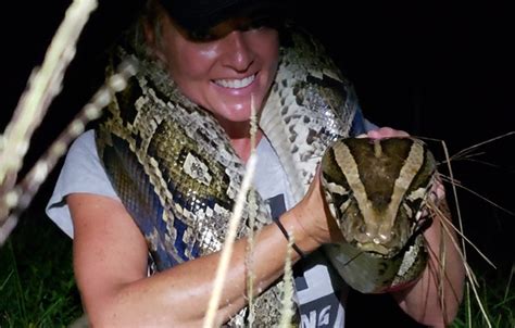 Image result for Female Python Hunters