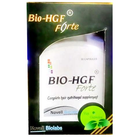 Bio-Hgf Forte Capsule 30's Price, Uses, Side Effects, Composition ...