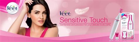 Veet Sensitive Touch Electric Trimmer, and Veet Hair Removal Cream ...