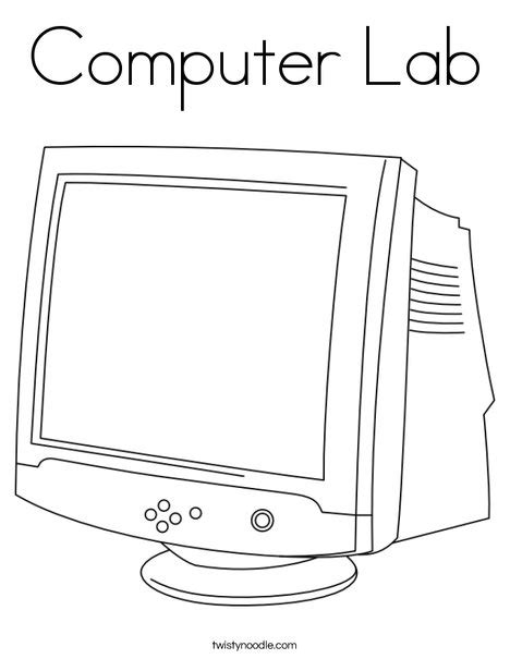 Computer Lab Coloring 的图像结果