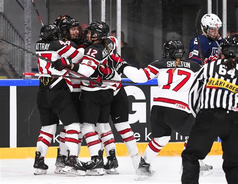 IIHF - Gallery: United States vs Canada (Final) - 2022 IIHF Ice Hockey ...