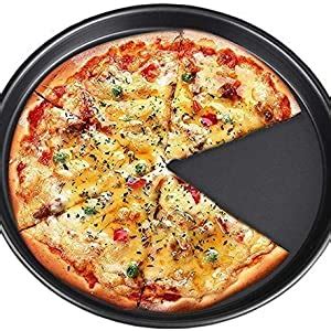 Buy Xacton Pizza Tray | Carbon Steel Non-Stick Bakeware | Round Shape ...