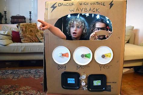 Image result for Cardboard Box Time Machine