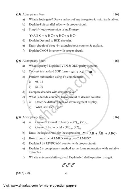 Principles of Digital Electronics 2017-2018 B.Sc Electronic Science ...