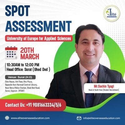 Spot Assessment - University of Europe for Applied Sciences, Elite ...