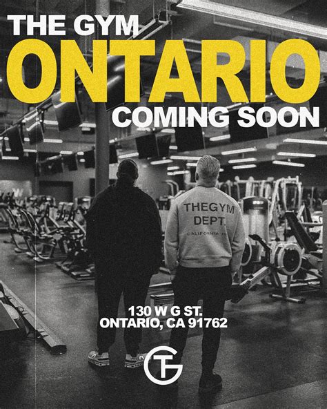 THE GYM (TG) Ontario (@thegymontario) • Instagram photos and videos