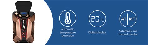 KLIM Cool+ Metal Laptop Cooler with Vacuum Fan - Gaming Laptop Fan with ...