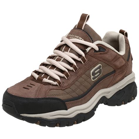 Skechers Men's Energy Downforce Lace Up Brown Sneakers Shoes ~ Sneakers ...
