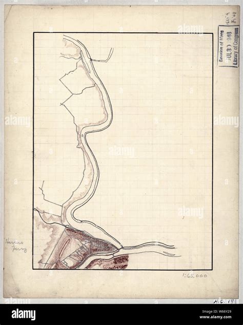 Civil War Maps 2258 Topographic map of the vicinity of Harpers Ferry ...