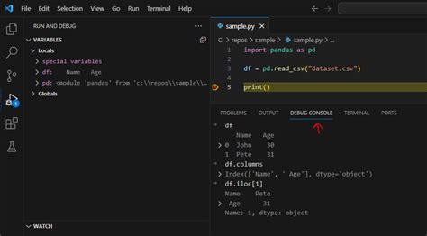 Image result for Vscode Python Data Output List
