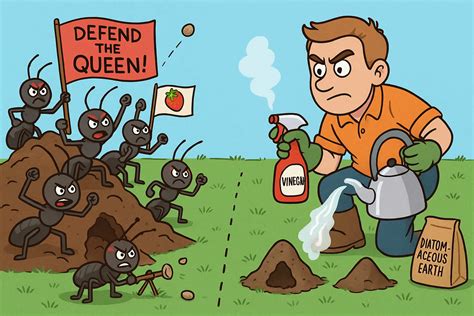 How to Get Rid of Ants Nest in Lawn